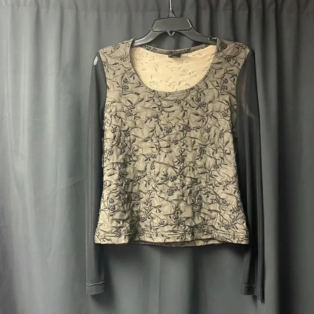 TRIBAL Black & Tan with Mesh sleeves S